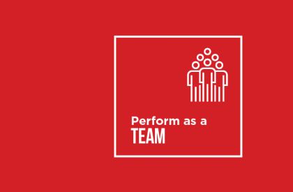 Perform as a Team 