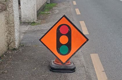 Temporary Road Signage