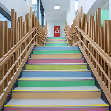 Feature staircase
