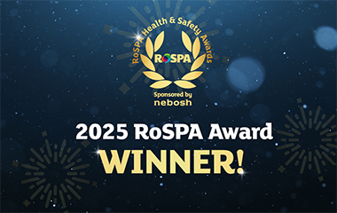 Actavo celebrates wins at the 2025 RoSPA Awards