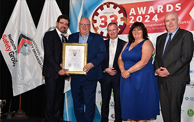 Actavo wins Silver at All Ireland Occupational Health and Safety Awards 2024