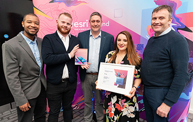 Actavo Networks Team receives Esri Ireland Customer Success Award for Field Mobility and Monitoring